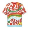 Dolce & Gabbana Carretto Print T-shirt -Off-White Sales Store b312ef2ecc9cae6b53d719d6d112c749