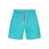 BARROW Turquoise Swim Shorts With Logo Print -Off-White Sales Store b7ac00b3f4f33be7df6f6ac9809d69d6