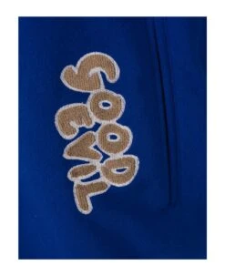 BARROW Blue College Bomber Jacket -Off-White Sales Store b9b64b6c3f7871191303a034d962b85b