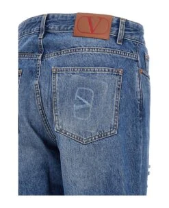 Valentino Garavani Valentino Straight Fit Jeans -Off-White Sales Store bdc299fda249c846a8aa63a3e76dd9d8