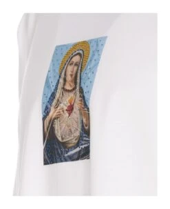 Dolce & Gabbana Printed T-shirt With Termostrass -Off-White Sales Store c0a081a7128d81bbcb2a907341f3ec79