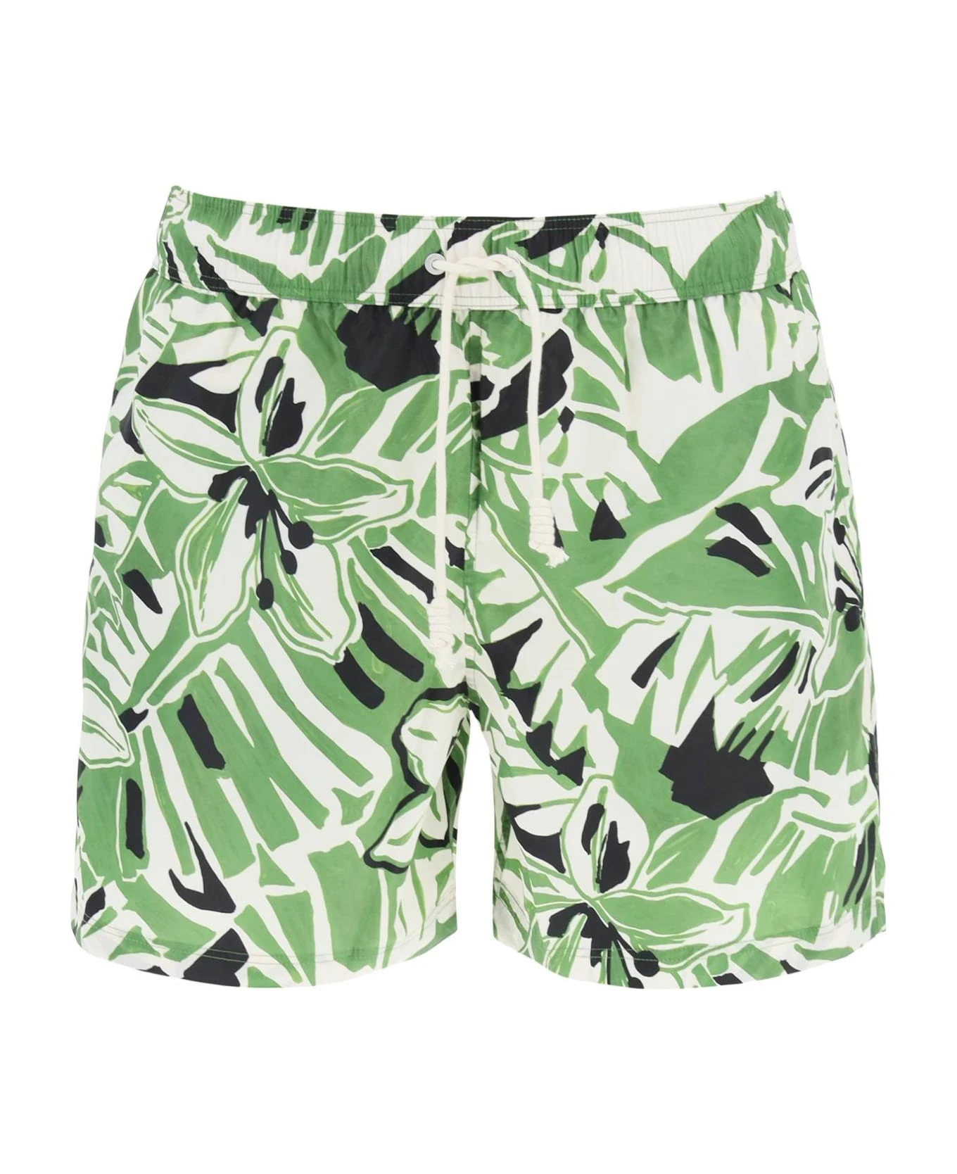 Palm Angels Swimtrunks With Hibiscus Print 3 Palm Angels Swimtrunks With Hibiscus Print