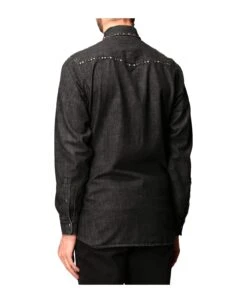 Golden Goose Deluxe Brand Logo Denim Shirt -Off-White Sales Store c331d02022284179f3f533c9e6f66482