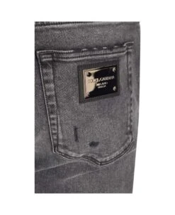 Dolce & Gabbana Gray Stretch Jeans -Off-White Sales Store c3bab75aa41e788a64270427c4f512dd