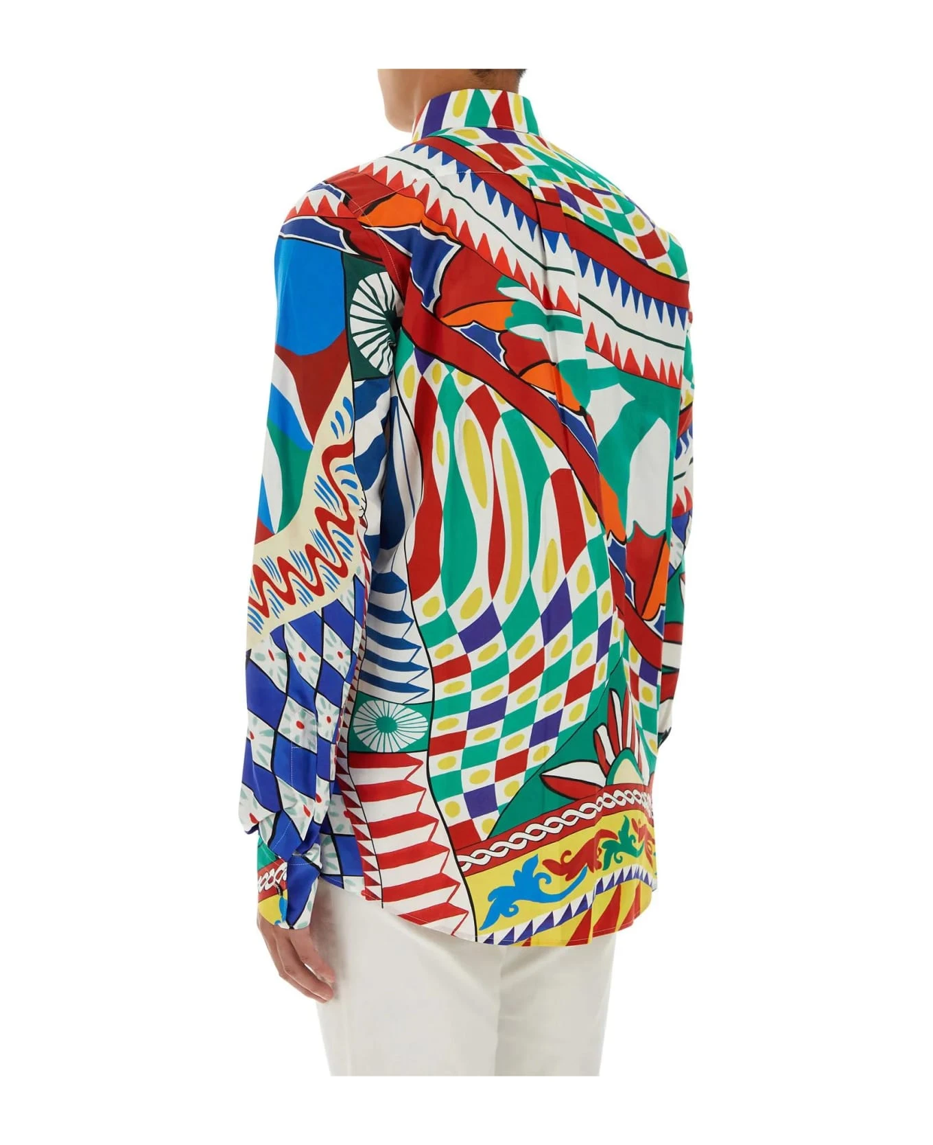 Dolce & Gabbana Printed Poplin Shirt 7 Dolce & Gabbana Printed Poplin Shirt - Image 5
