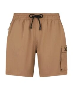 MC2 Saint Barth Man Beige Comfort And Stretch Swim Shorts