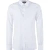 Dolce & Gabbana Round Hem Plain Shirt -Off-White Sales Store cbc28101d5ac4b4437575045228ace47