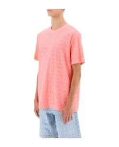 Versace Allover Terry-cloth T-shirt -Off-White Sales Store ccd09498ec1d11bd5ca8cf2067ed437f