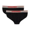 DSQUARED2 Pack Of Two Logo Briefs -Off-White Sales Store cf043f6da95e8d25407cb60d772193c7