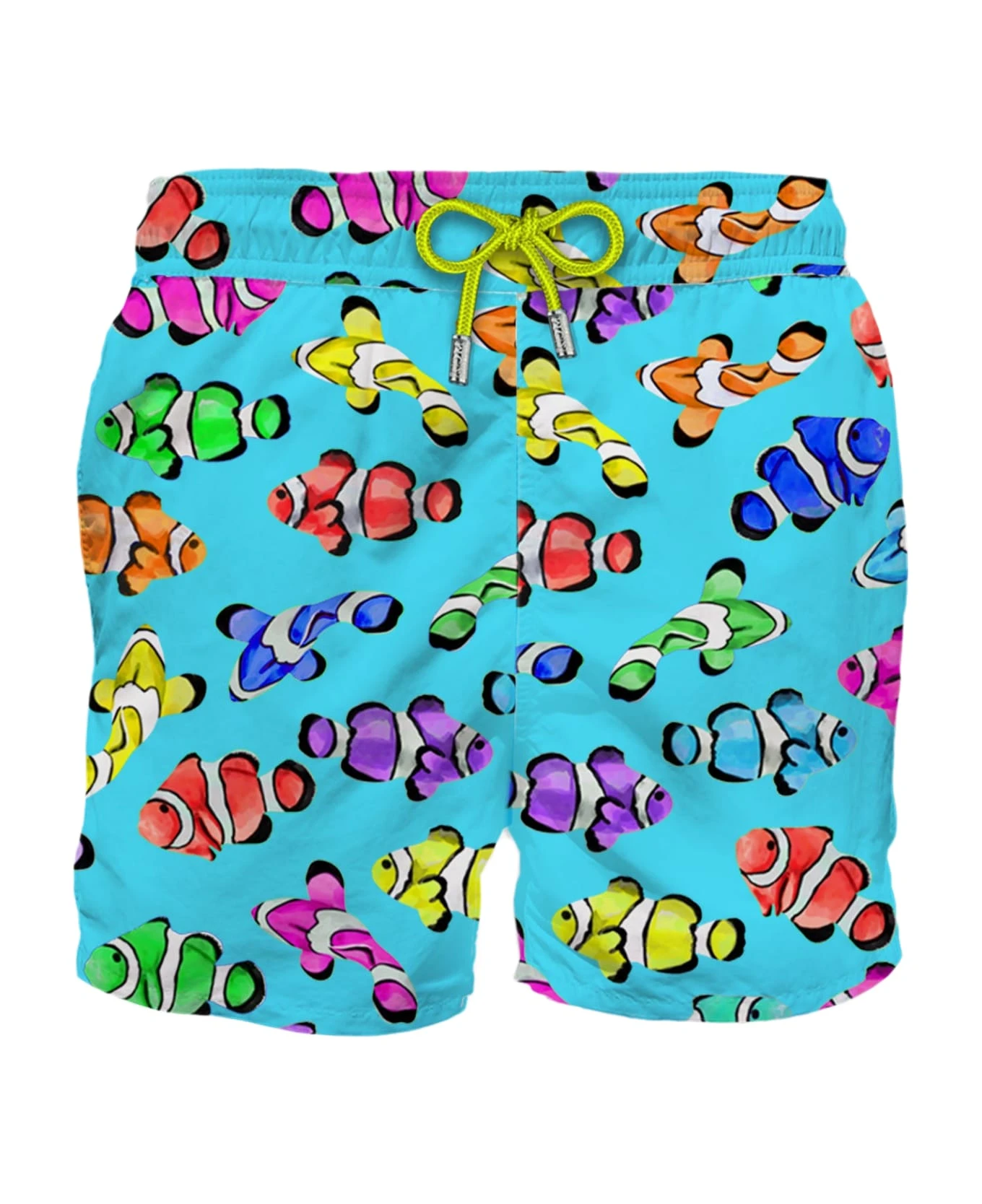 MC2 Saint Barth Man Classic Swim Shorts With Multicolor Clownfish Print 3 MC2 Saint Barth Man Classic Swim Shorts With Multicolor Clownfish Print