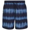A.P.C. Bobby Tie-dye Blue Swim Shorts