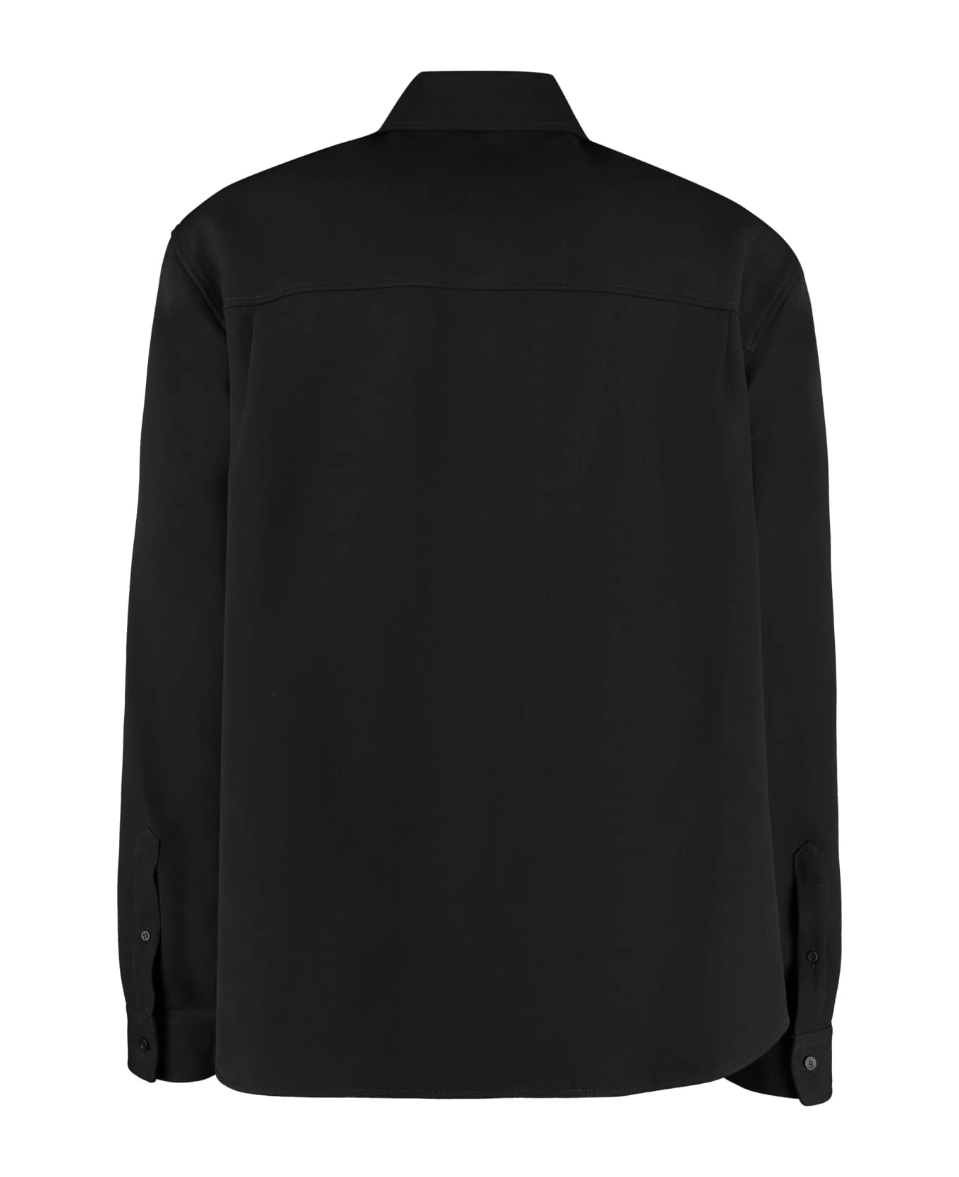 Balenciaga Virgin Wool Overshirt 4 Balenciaga Virgin Wool Overshirt - Image 2