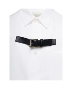 Versace Camicia Buckle Look Sfilata -Off-White Sales Store d92feff533accbcd2c373271b05d0896