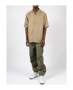 Gucci Cotton Cargo Trouser -Off-White Sales Store da5b40cb6fc28414a2e654f9591f9e7d