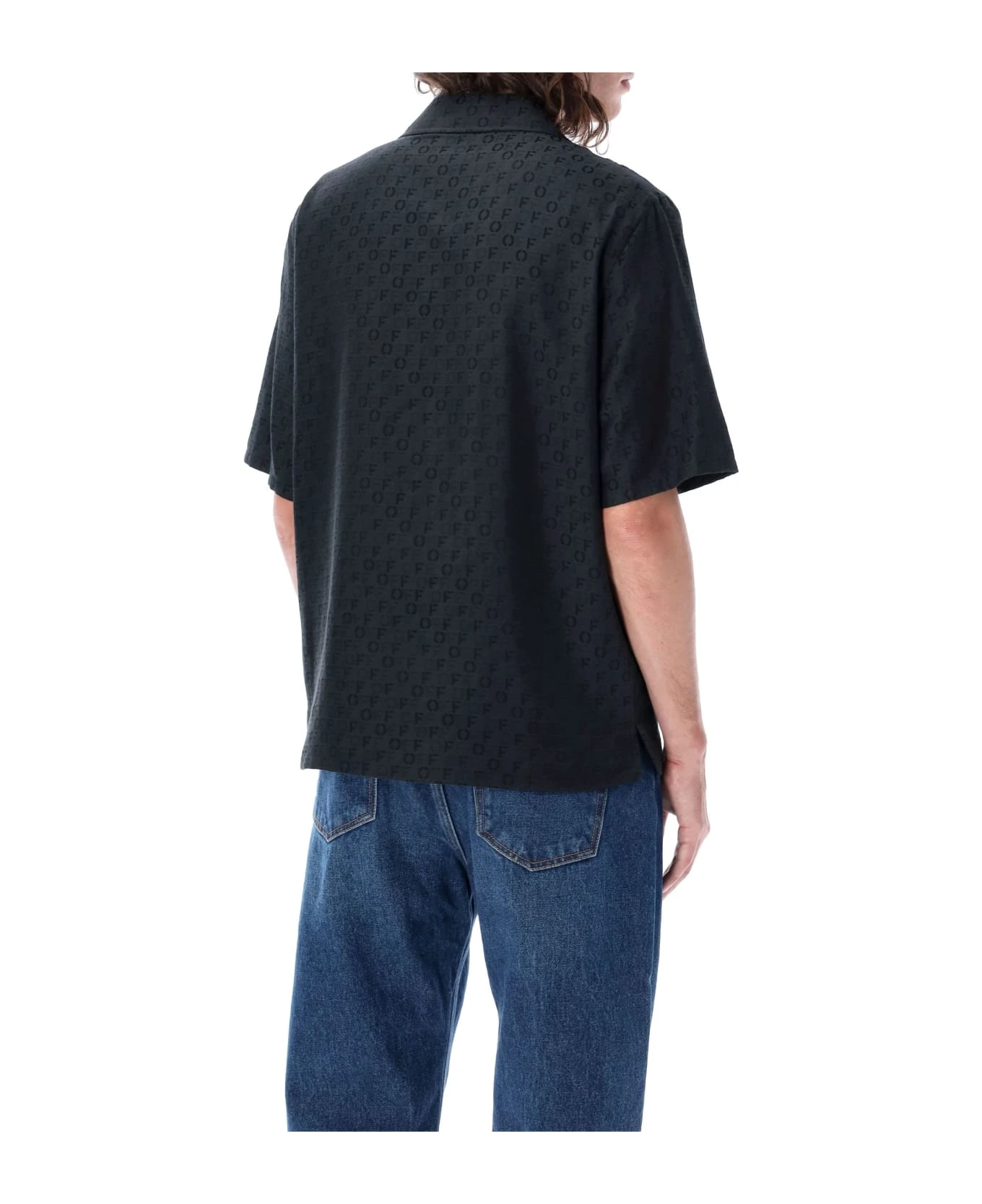 Off-White Off Ao Jacq Silkcot Holiday Shirt 4 Off-White Off Ao Jacq Silkcot Holiday Shirt - Image 2