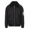 DSQUARED2 Black Cyprus Bomber Jacket -Off-White Sales Store dc6363ec02603bac052e18b167abb91e