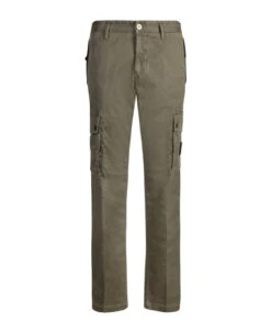 Stone Island Military Green Cargo Trousers