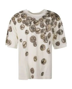 Dolce & Gabbana Coins Print T-shirt