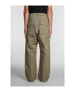 Cargo Trousers Pants In Green Cotton -Off-White Sales Store ddc519fa7ca6e291a31ed75cc2ac4e88