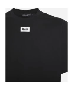 Dolce & Gabbana Cotton T-shirt With Logo Patch 8 Dolce & Gabbana Cotton T-shirt With Logo Patch -Off-White Sales Store e178fc75161ddefc2e7f3d540acffc0d