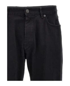 Balenciaga Cutout Detail Jeans -Off-White Sales Store e3da12d0aadf6ca58bae7e90723eec91