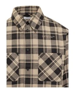 Off-White Check Flann Shirt -Off-White Sales Store e57ea2efa5186191b19d35d98ed4c2d0
