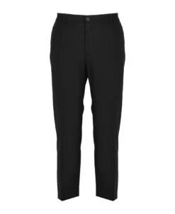 Dolce & Gabbana Stretch Trousers With Dg Embroidered