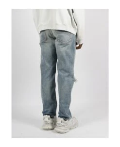 Balenciaga Buckle Loose Fit Jeans -Off-White Sales Store e89ea5e52dda17ce6ab33794d0ad234a