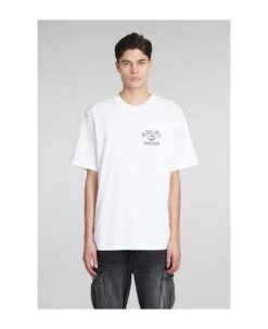 Amiri T-shirt In White Cotton