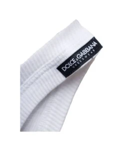 Dolce & Gabbana Canotta Rib -Off-White Sales Store e8f0d698aaf9631a5a197162b75e2865