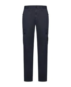 Stone Island Stretch Cotton Slim Cargo Pants