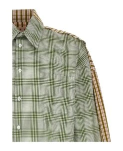 Marni Patchwork Shirt -Off-White Sales Store ef405611bf4ee39d6cd493a762aee1c8