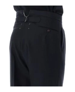 Maison Margiela Buckle Strap Detailed Pants -Off-White Sales Store ef42b04183fa236de14aade1d8b04b82