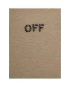 Off-White Off Stitch Slim S/s Tee Beige Black -Off-White Sales Store efb1a59d39df0578579652d448521004
