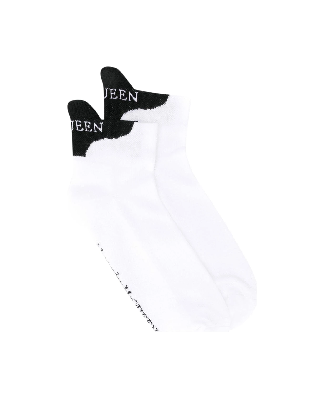 Alexander McQueen Socks Branding Mcque 3 Alexander McQueen Socks Branding Mcque