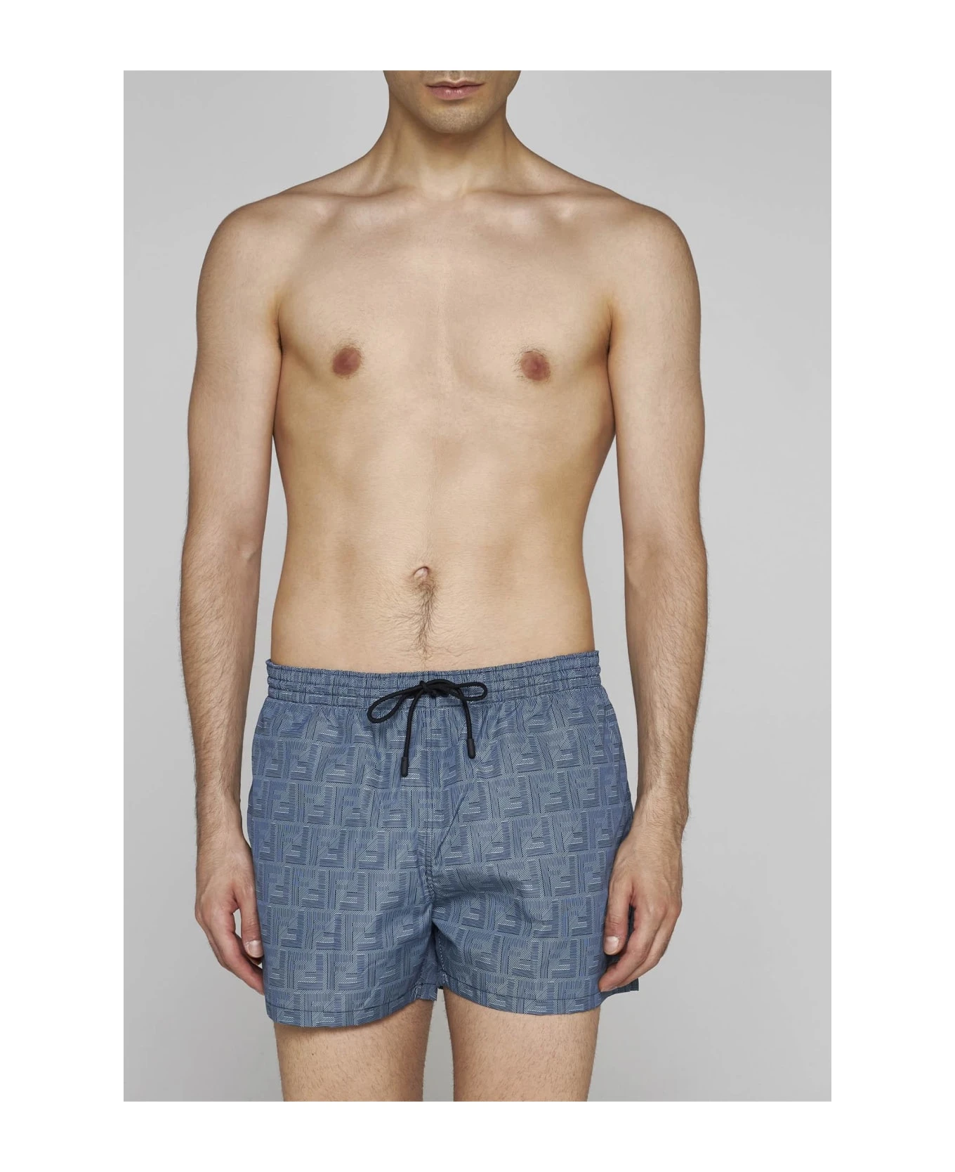 FENDI Ff Print Swim Shorts 4 FENDI Ff Print Swim Shorts - Image 2