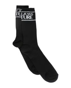 Versace Jeans Couture Intarsia-knit Logo Ankle Socks