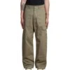 Cargo Trousers Pants In Green Cotton -Off-White Sales Store f6e35aca49ac7785075754ab46edfefd