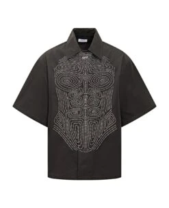 Off-White Short Sleeved Shirt