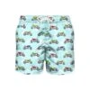 MC2 Saint Barth Light Fabric Swim Shorts Motorbike Print