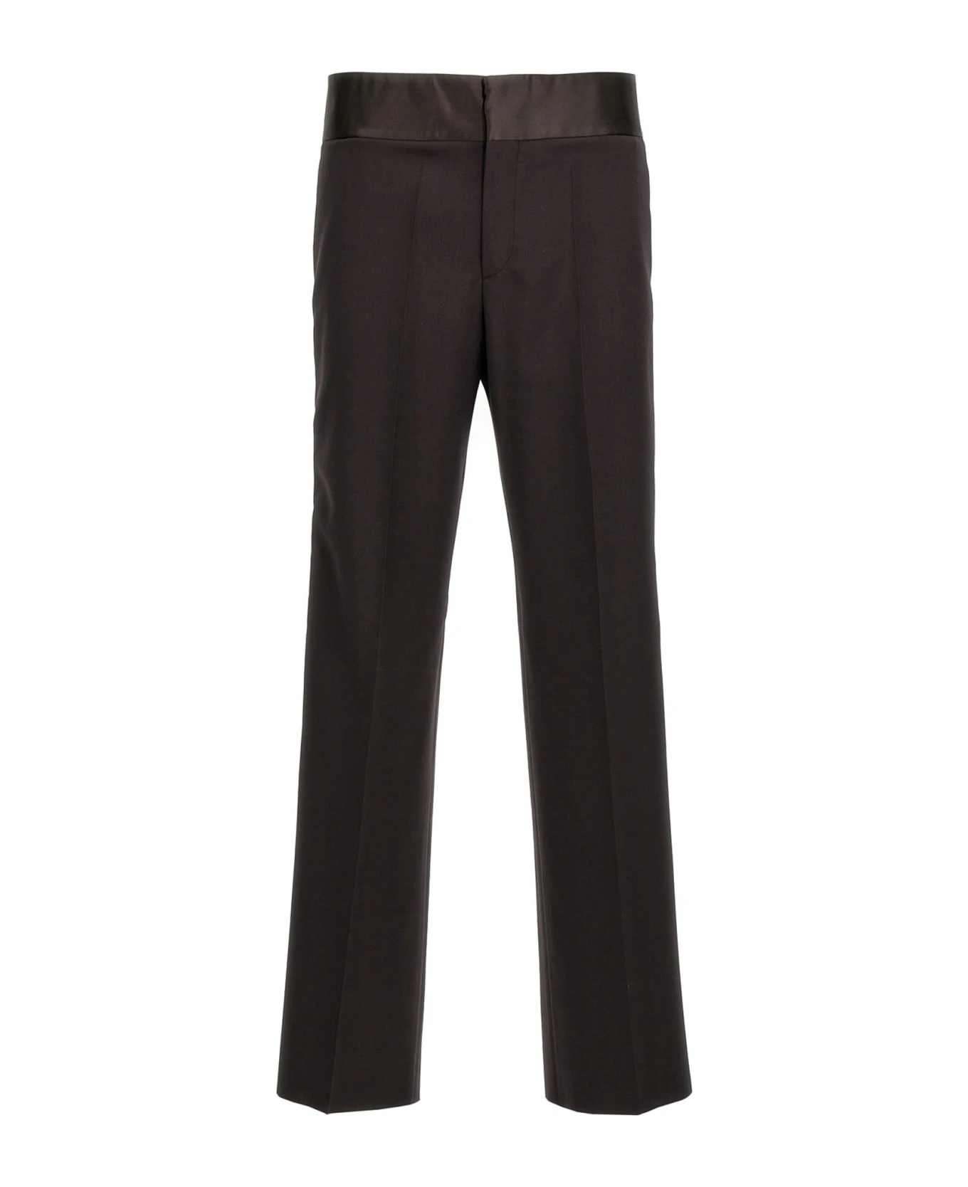 Valentino Garavani Valentino Wool Silk Band Pants 3 Valentino Garavani Valentino Wool Silk Band Pants