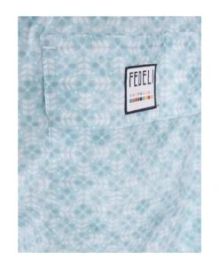 Sky Blue Swim Shorts With Floral Pattern -Off-White Sales Store fff915f648fb31fba2a6ad1a2f2a394f